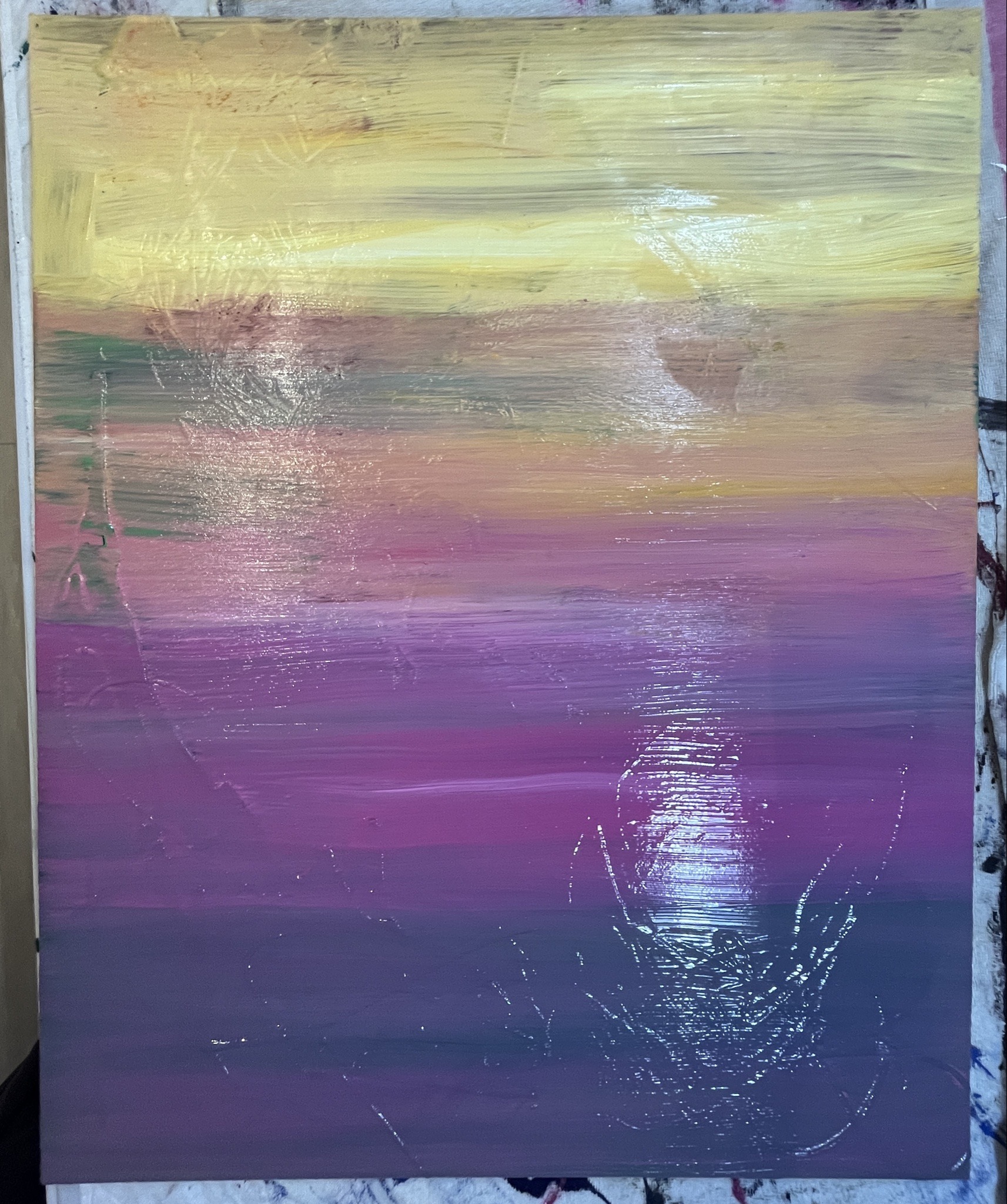 Submitted photo of Abstract Landscape Painting