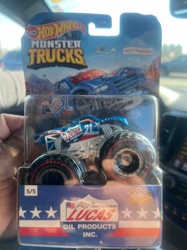 Hot Wheels Monster Trucks Lucas Oil Products Inc. Die-Cast Truck