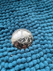 Engraved Scallop Edge Concho