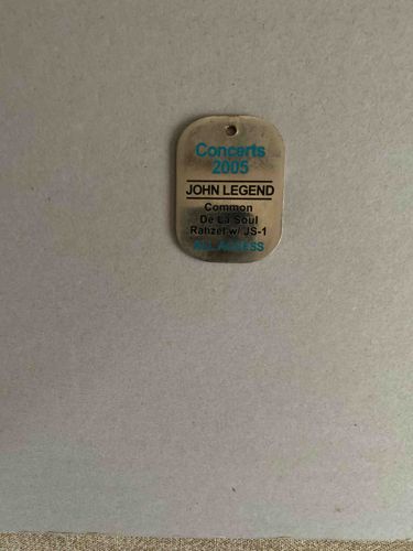 John Legend "Concerts 2005" All Access Pass