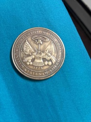 United States Department of the Army Seal Challenge Coin
