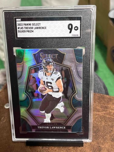 2022 Panini Select #145 Trevor Lawrence Silver Prizm - SGC 9 MINT