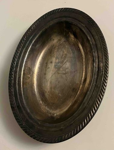 Wm. A. Rogers by Oneida Ltd Silversmiths Oval Silverplate Serving Dish