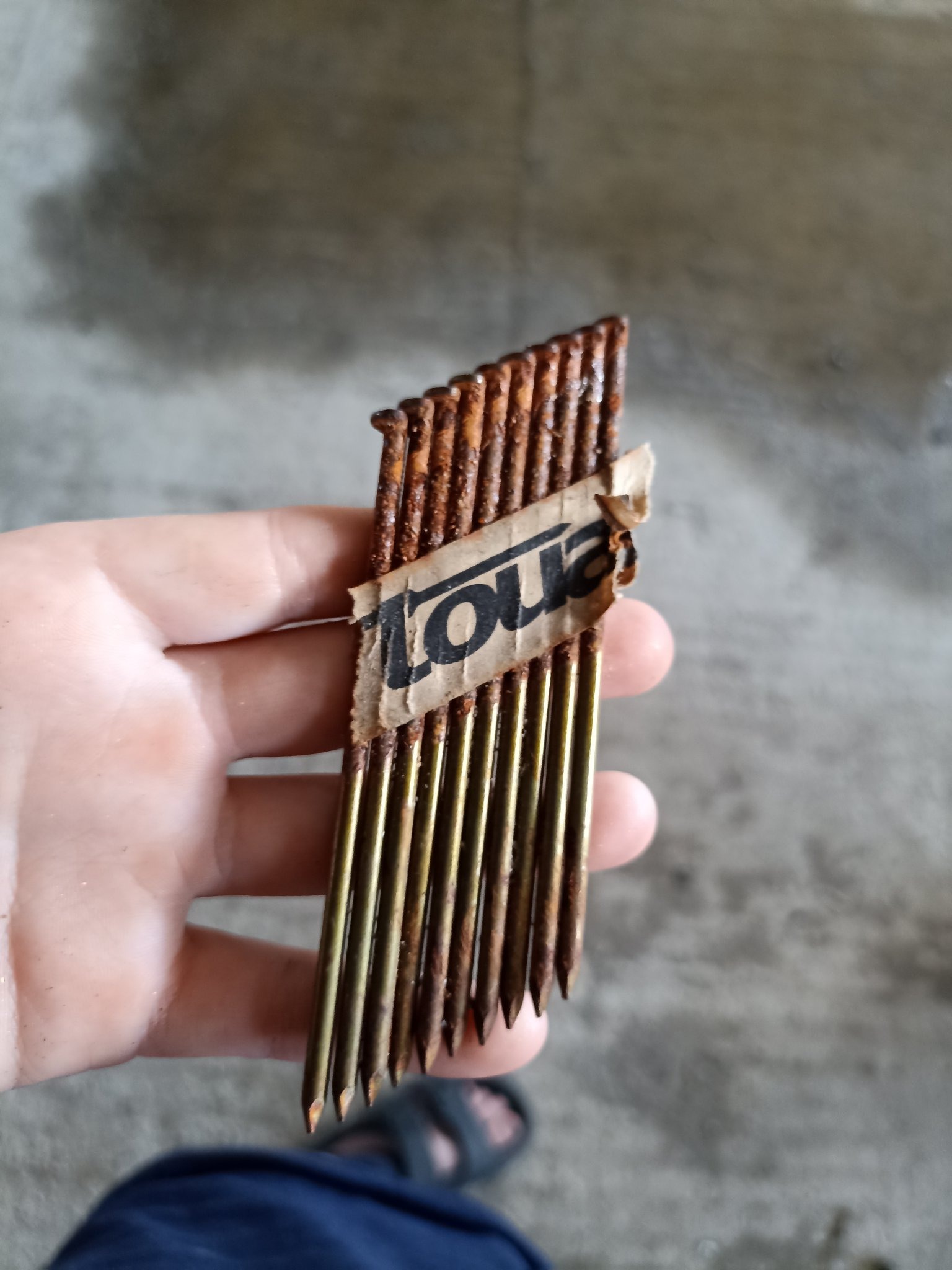 Submitted photo of Collated Framing Nails
