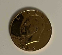 1972 Kennedy Half Dollar (Gold-Toned)