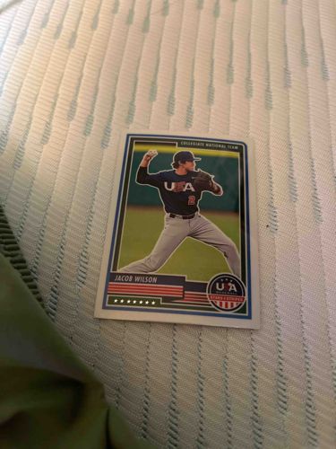 Jacob Wilson Collegiate National Team Baseball Card