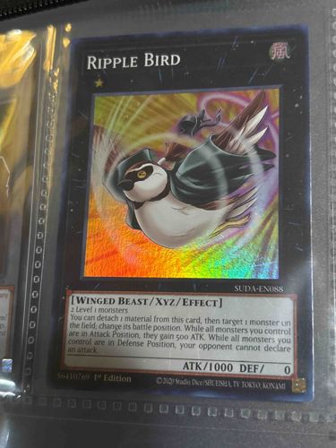 Yu-Gi-Oh! Ripple Bird SUDA-EN088 1st Edition Trading Card