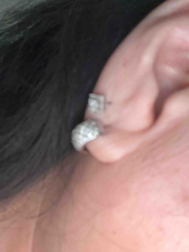 Pave Diamond-Style Ear Cuffs