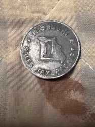 Missouri 1-Cent Sales Tax Receipt Token