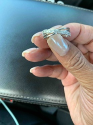 Multi-Band White Sapphire Ring