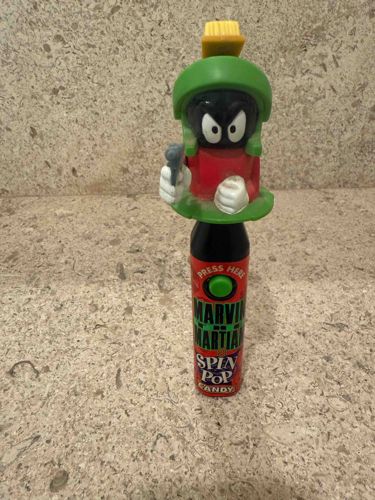 Marvin the Martian Spin Pop Candy Dispenser