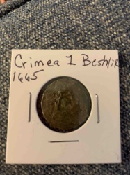 Crimea 1 Beshlik (1665)