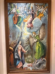 The Annunciation (El Greco style)