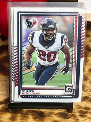 2013 Donruss Optic Ed Reed Houston Texans Football Trading Card