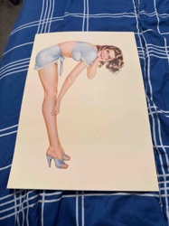 Pin-Up Art Print by Alberto Vargas