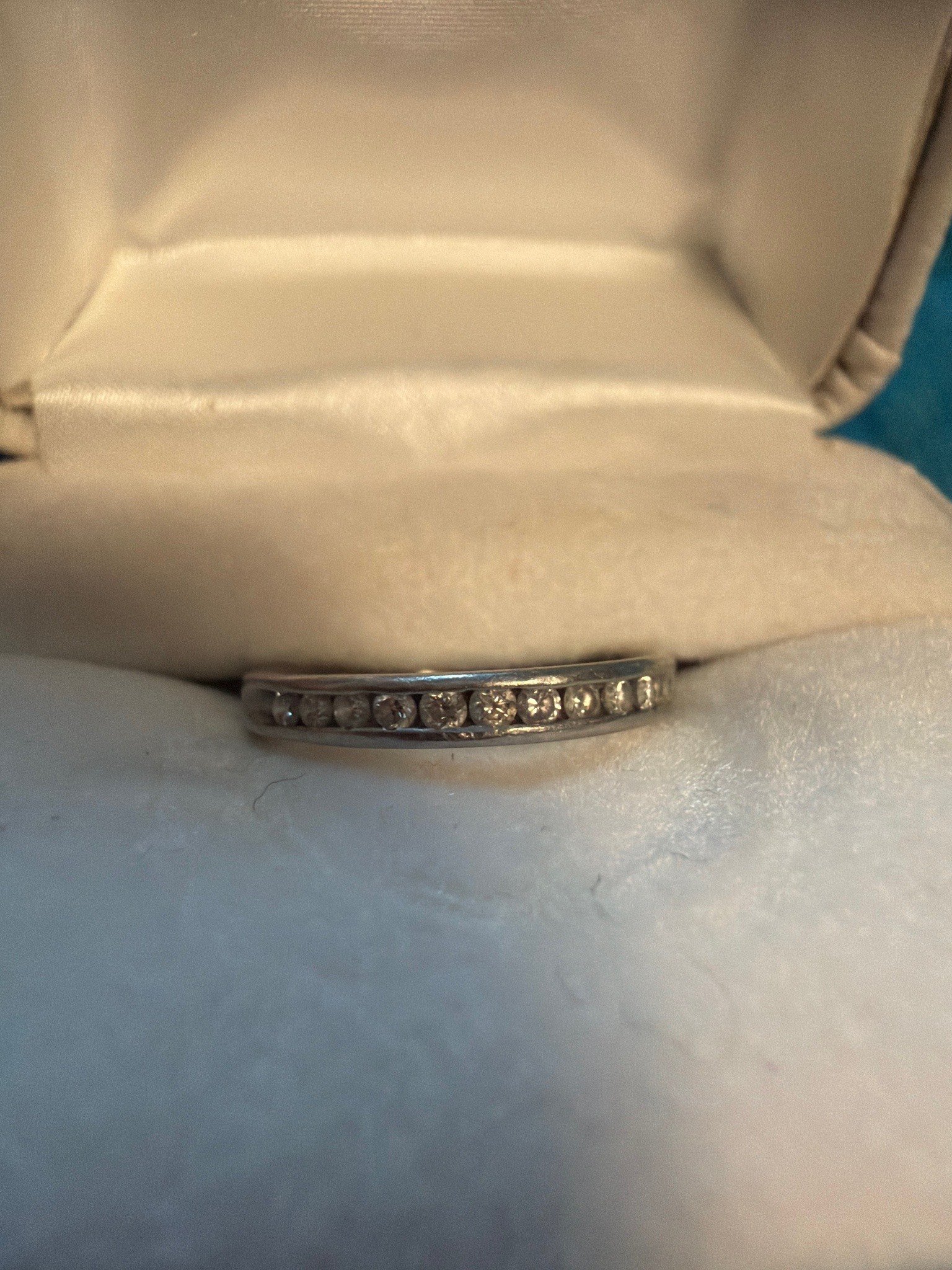 Submitted photo of Channel-set diamond band (unauthenticated)