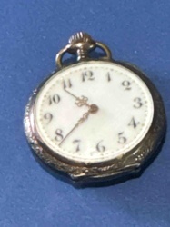 Vintage Pendant Watch (Cylinder Desteire)