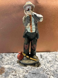 Hobo Clown Figurine