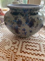 Speckled Glaze Ceramic Vase