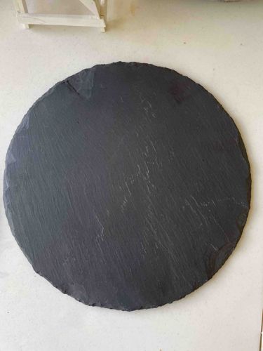 Round Slate Serving Platter