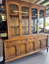 Vintage China Cabinet and Buffet by White Furniture Company