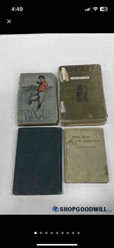 Lot of Four Assorted Older Books
