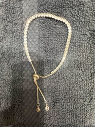 Adjustable Cubic Zirconia Tennis Bracelet
