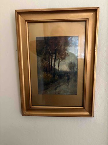 Late 19th or Early 20th Century Tonalist Landscape Painting