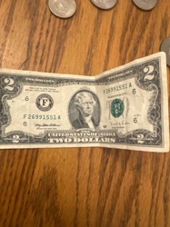United States Two Dollar Bill