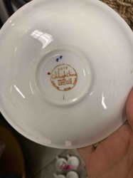 Colclough China Bone China Saucer, Pattern 6613