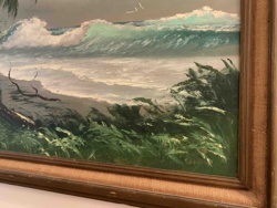 S. Newton Florida Highwaymen Seascape Painting