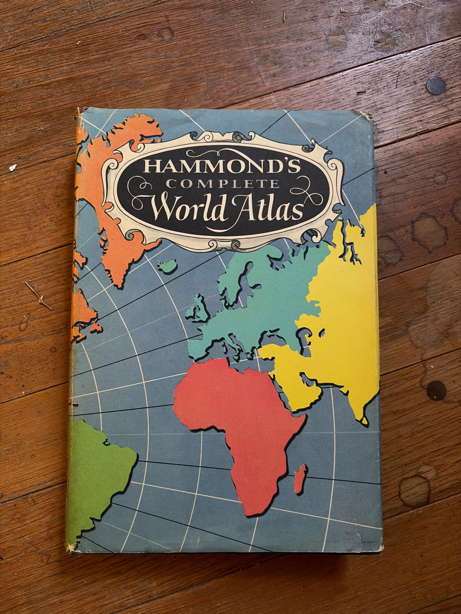 Submitted photo of Hammond's Complete World Atlas (not authenticated)