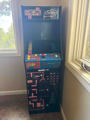 Arcade1Up Ms. Pac-Man / Galaga 'Class of 1981' Arcade Machine