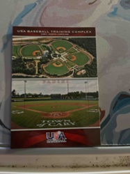 USA Baseball Training Complex Panini Trading Card