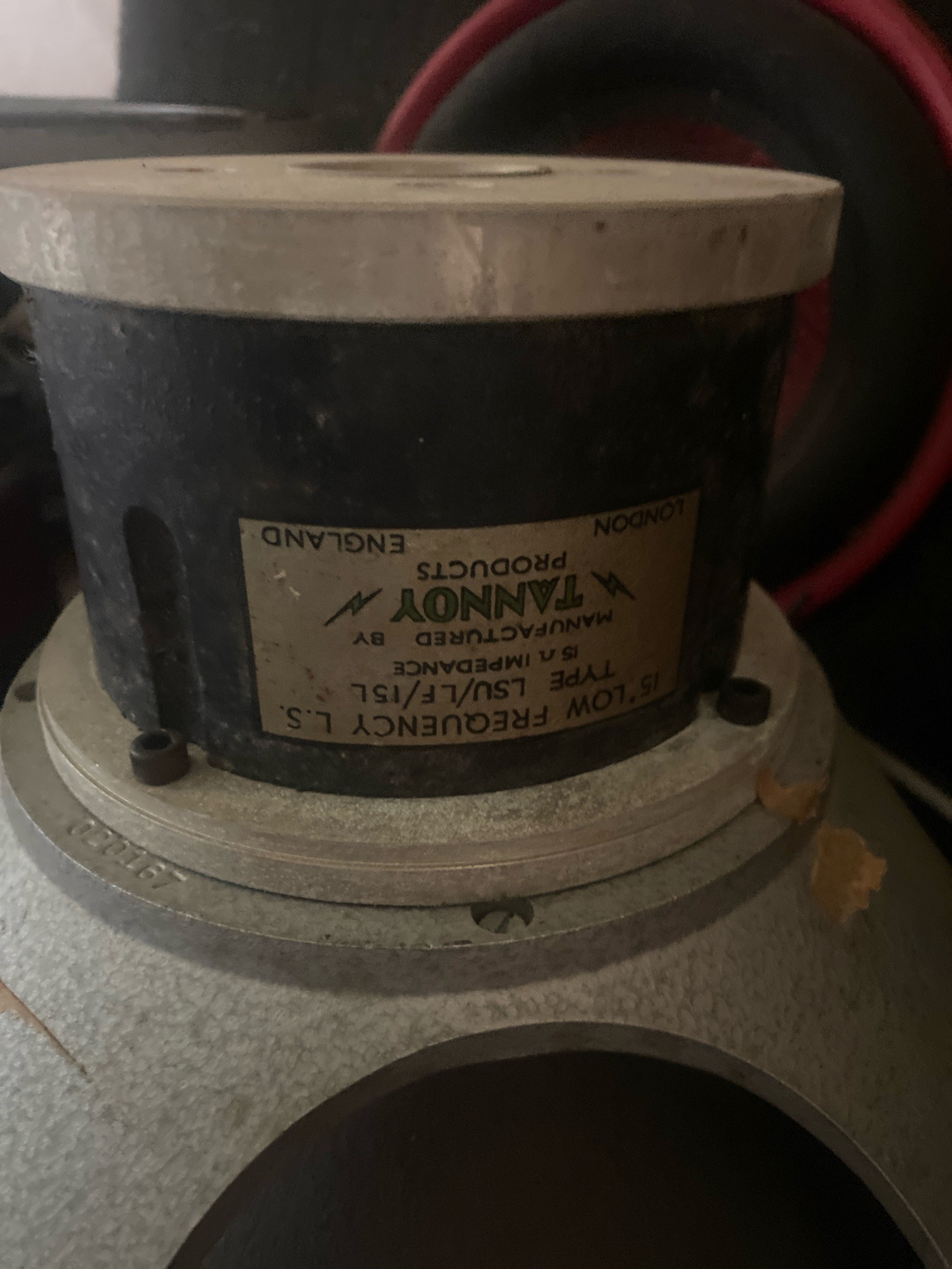 Submitted photo of Tannoy 15" Low Frequency L.S. Driver (not authenticated)