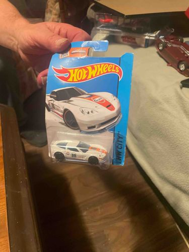 Hot Wheels Corvette C6.R Gulf Racing Die-cast Car