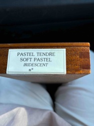 Sennelier Iridescent Soft Pastel Wooden Box Set