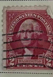 United States 2-Cent Washington Bicentennial Postage Stamp (1932)