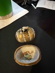 Coiled Adder Snake Trinket Box