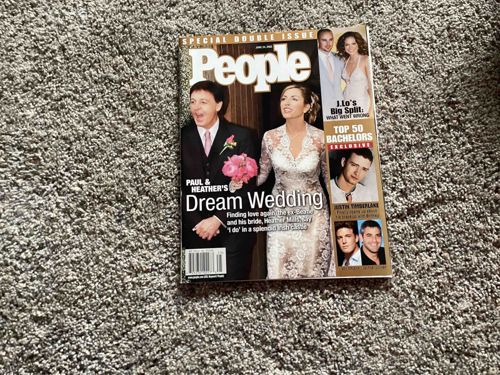 People Magazine June 24, 2002 (Paul & Heather's Dream Wedding)