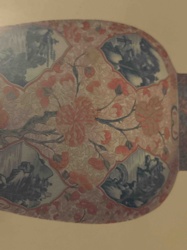 Asian-Style Floral and Landscape Decorative Panel
