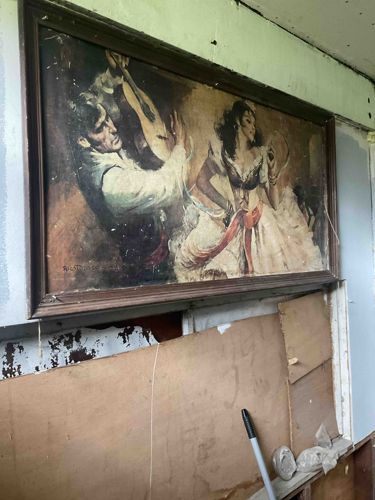 Rico Tomaso 'Flamenco Dancers' Framed Lithographic Print