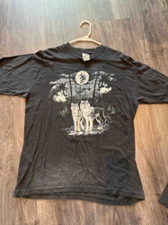 Vintage Wolf Graphic T-Shirt