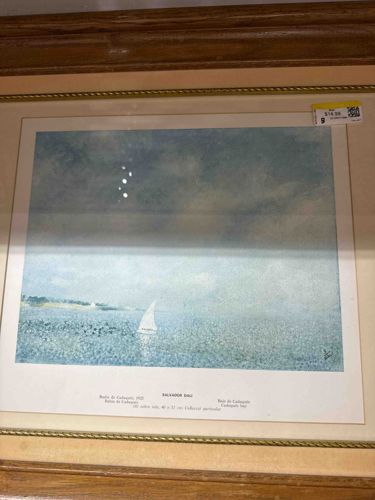 Salvador Dalí 'Bahía de Cadaqués' (Cadaqués Bay) Exhibition Poster or Fine Art Print