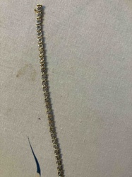 10k Gold and Diamond Tennis Bracelet
