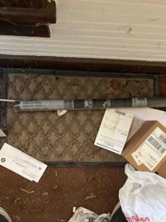 Roll of Fiberglass Insulation (Partial)