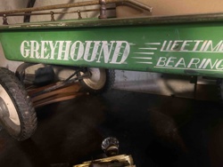Vintage Greyhound Lifetime Bearing Wagon