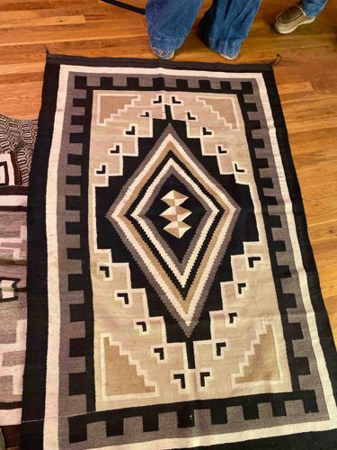 Navajo Two Grey Hills Rug