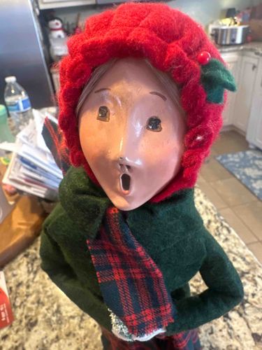 Christmas Caroler Figurine