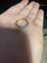 Five-Stone Diamond Anniversary Ring